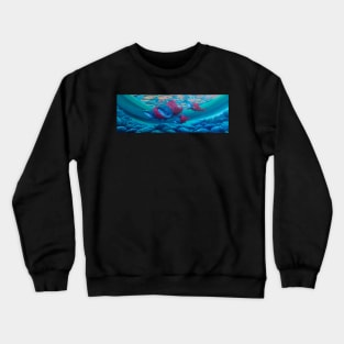 Salmon spawn Crewneck Sweatshirt